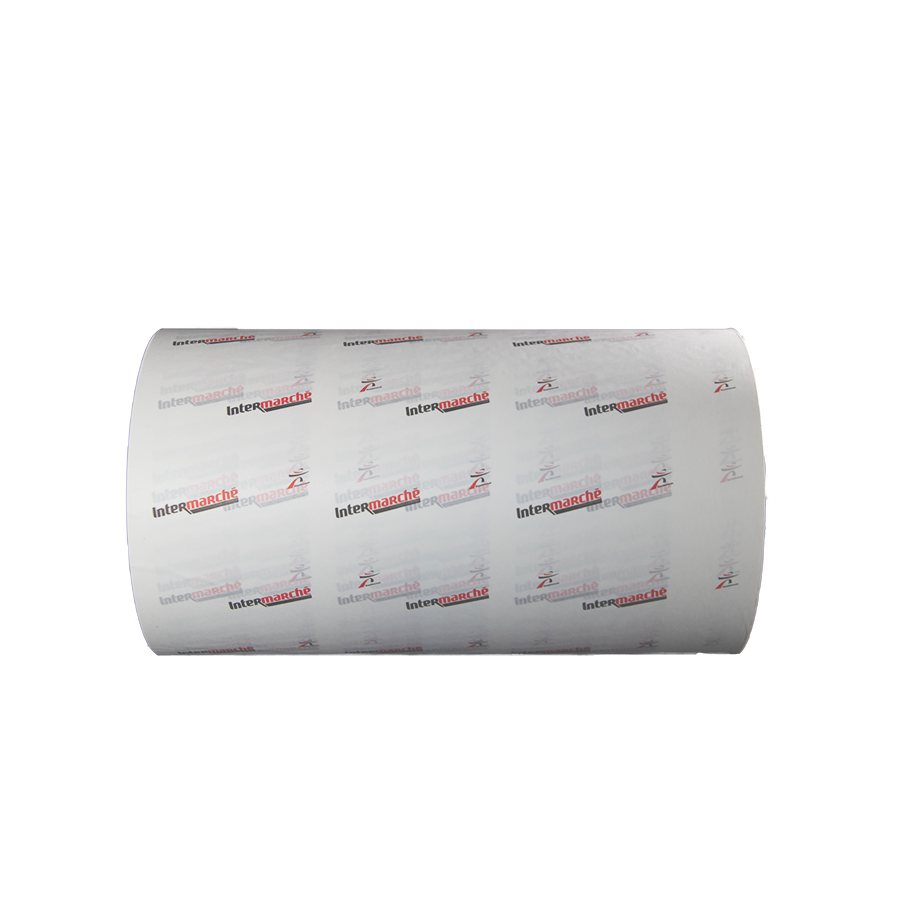 Papier biały PE 35cm rolka 10 kg Intermarche